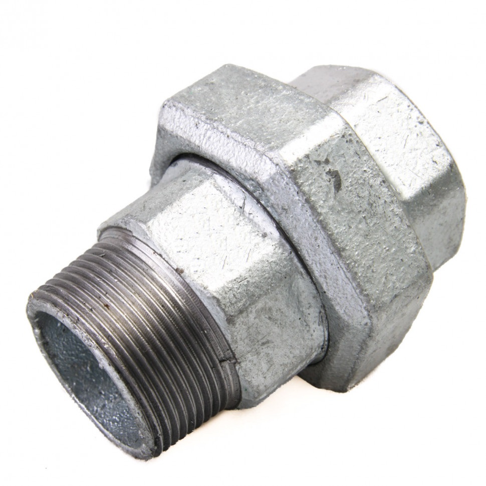 Соединитель прямой американка чугун оц Ду 25 (1") ВР/НР, DN 25, 1 дюйм